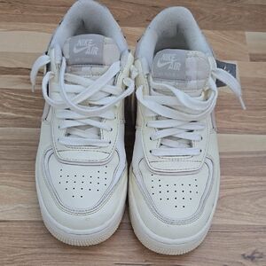 Nike Air Force 1 Shadow White Light Pink Sneakers Women’s Size 8.5 CU8591-102